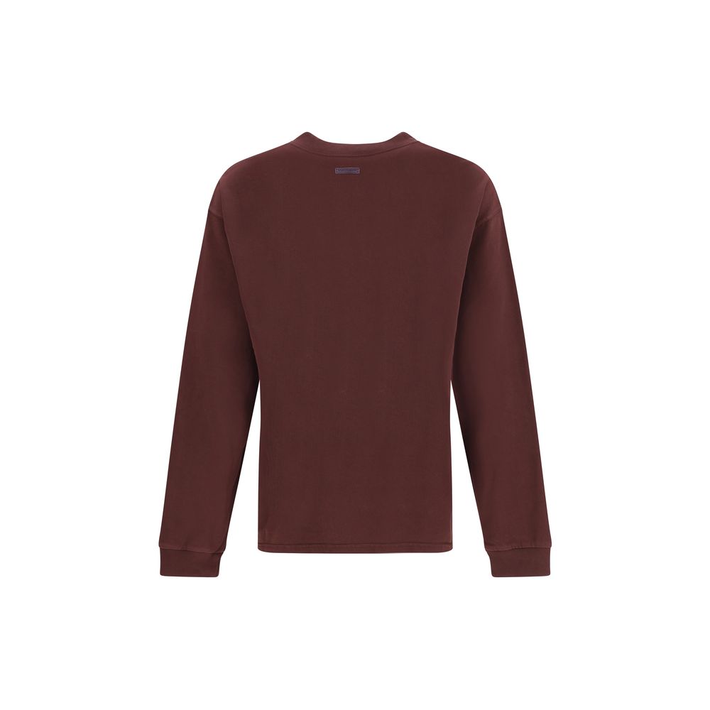 Dolce & Gabbana Bordeaux Cotton Sweatshirt