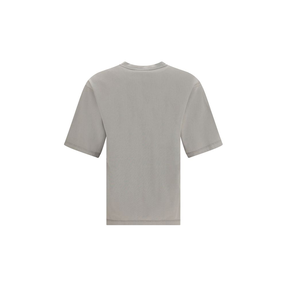 Dolce & Gabbana Brown Cotton T-Shirt