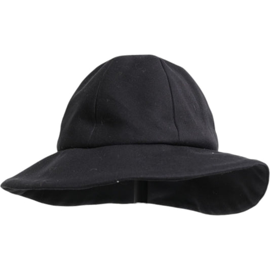 Dolce & Gabbana Dolce & Gabbana Black Cotton Wide Brim Bucket Hat HAT9758-57 1728,57 cm|S,67345645728,Accessories,Black,Dolce & Gabbana,Hat - Women - Accessories,Materials: 98% Cotton 2% Silk,New with tags,Women,Women - Accessories