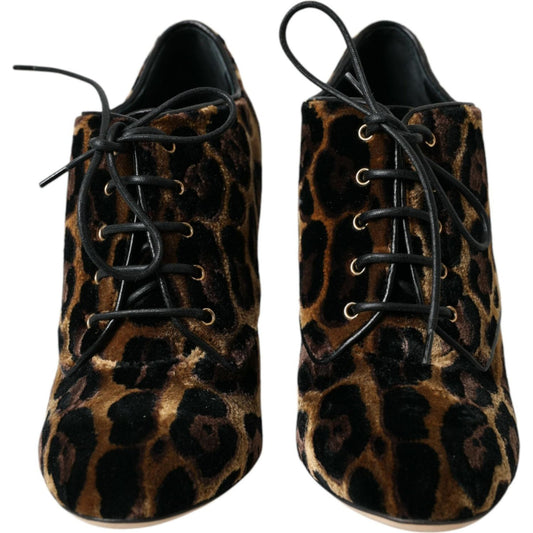 Dolce & Gabbana Dolce & Gabbana Brown Leopard Hair Lace Up Booties Shoes LA10862-38 1728,67345645728,Boots - Women - Shoes,Brown,Dolce & Gabbana,EU35/US4.5,EU36.5/US6,EU36/US5.5,EU37.5/US7,EU38/US7.5,Material: 90% Viscose 10% Leather,New with tags,Women
