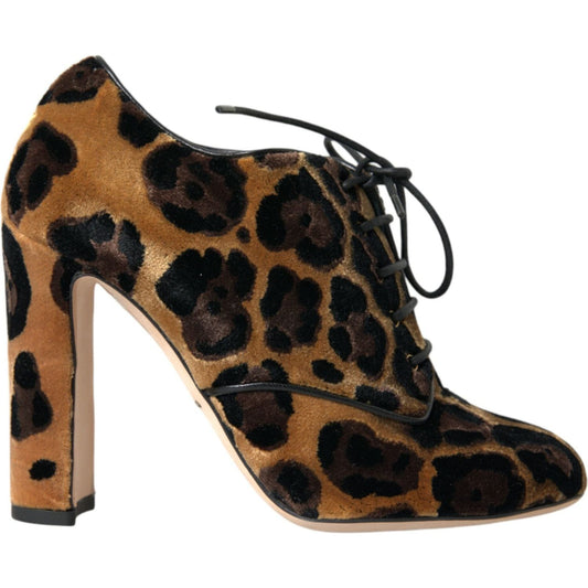 Dolce & Gabbana Dolce & Gabbana Brown Leopard Hair Lace Up Booties Shoes LA10862-38 1728,67345645728,Boots - Women - Shoes,Brown,Dolce & Gabbana,EU35/US4.5,EU36.5/US6,EU36/US5.5,EU37.5/US7,EU38/US7.5,Material: 90% Viscose 10% Leather,New with tags,Women
