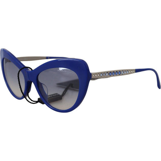 Dolce & Gabbana Dolce & Gabbana Chic Cat Eye Designer Sunglasses GLA1048 1728,Blue,Dolce & Gabbana,Material: 100% Acetate,New with tags,Sunglasses for Women - Sunglasses,Women