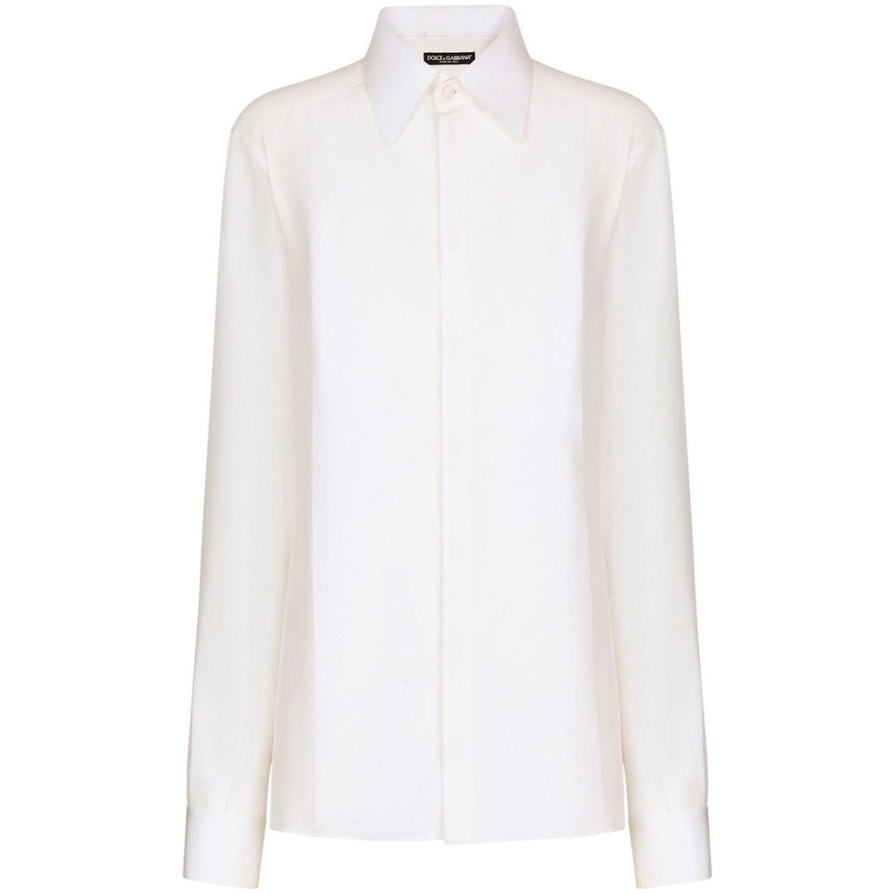 Dolce & Gabbana Shirts White Fall - Winter 2023,LDin,Women,Women > Clothing,Women > Clothing > Shirts,Yes Eu Dolce & Gabbana F5R36TFU1UQW0111