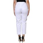 Dolce & Gabbana White Cotton Mid Waist Tapered Denim Jeans PAN74197-50