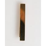 Dolce & Gabbana Gold Tone Brass Logo Branded Men Accessory Tie Clip Bar