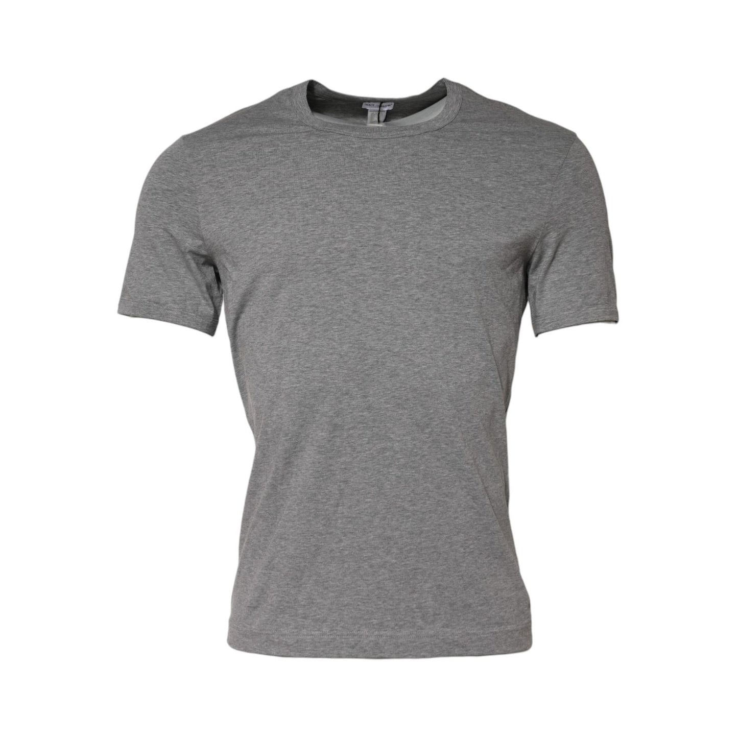Dolce & Gabbana Gray Crew Neck Short Sleeves Underwear T-shirt