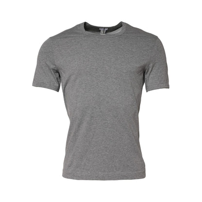 Dolce & Gabbana Gray Crew Neck Short Sleeves Underwear T-shirt