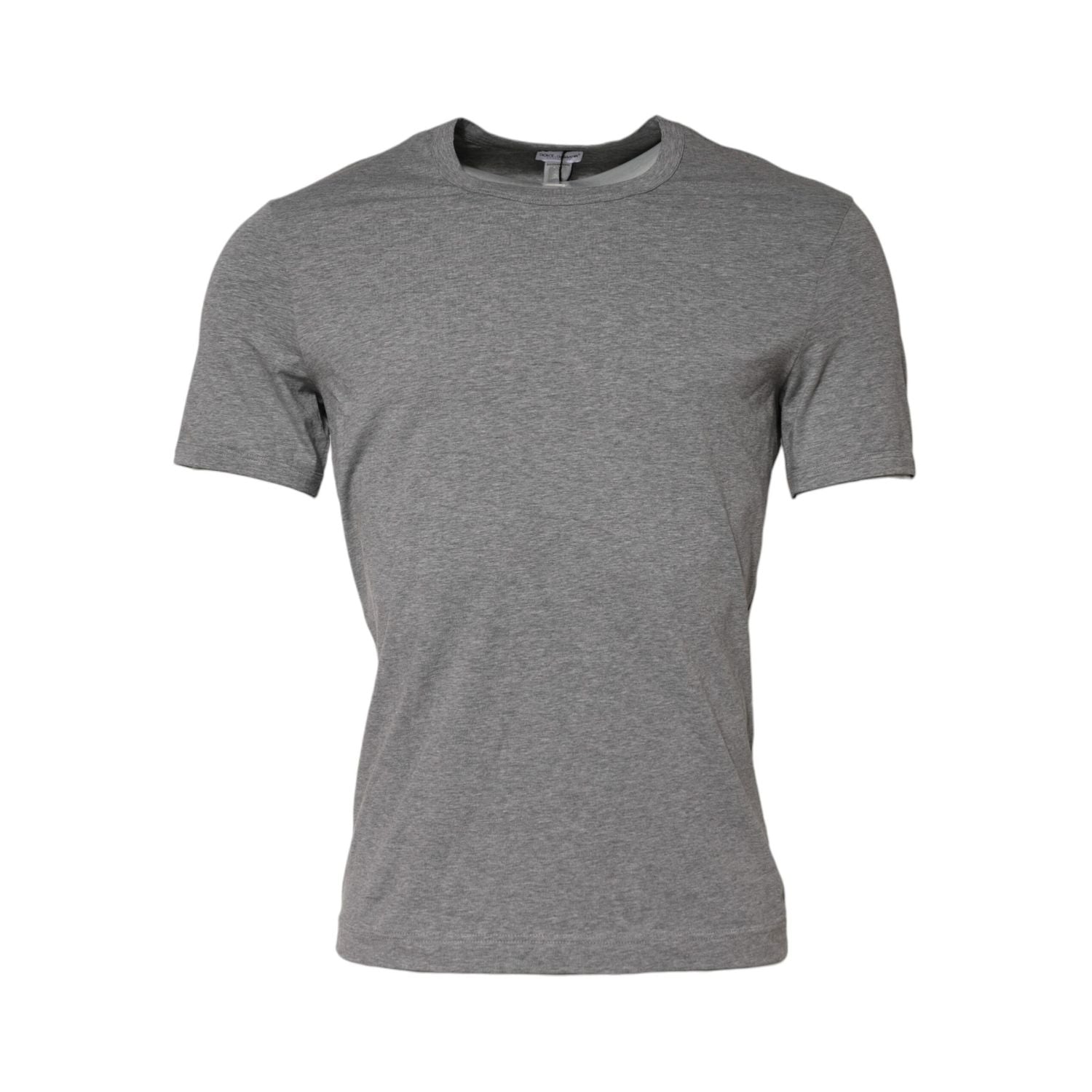 Dolce & Gabbana Gray Crew Neck Short Sleeves Underwear T-shirt