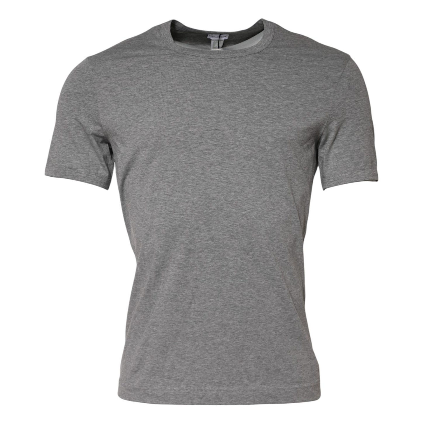 Dolce & Gabbana Gray Crew Neck Short Sleeves Underwear T-shirt