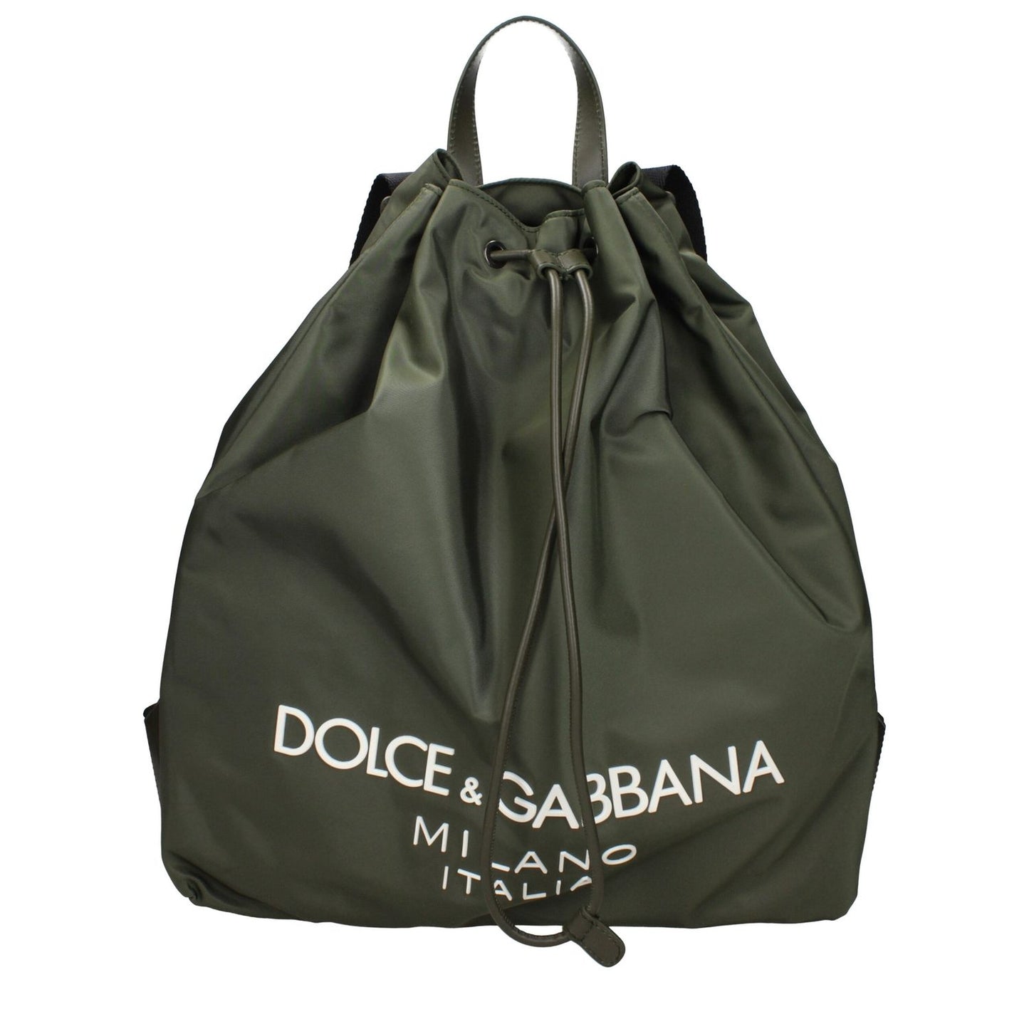 Dolce & Gabbana Green Nylon Backpack 1728,75667636384,Backpacks - Bags,Bags,Dolce & Gabbana,Green,Men,New with tags