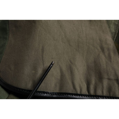 Dolce & Gabbana Military Green Patchwork Travel Backpack Bag