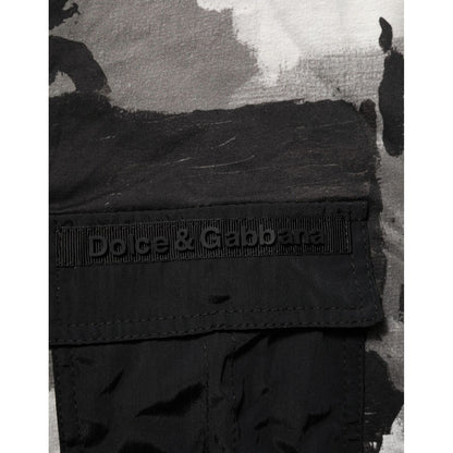 Dolce & Gabbana Multicolor Camouflage Men Short Sleeves T-shirt