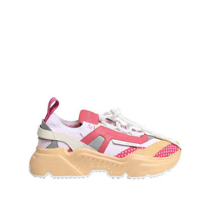 Dolce & Gabbana Multicolor Daymaster Low Top Sneakers Shoes