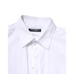 Dolce & Gabbana White Cotton STAFF Long Sleeves Dress Shirt