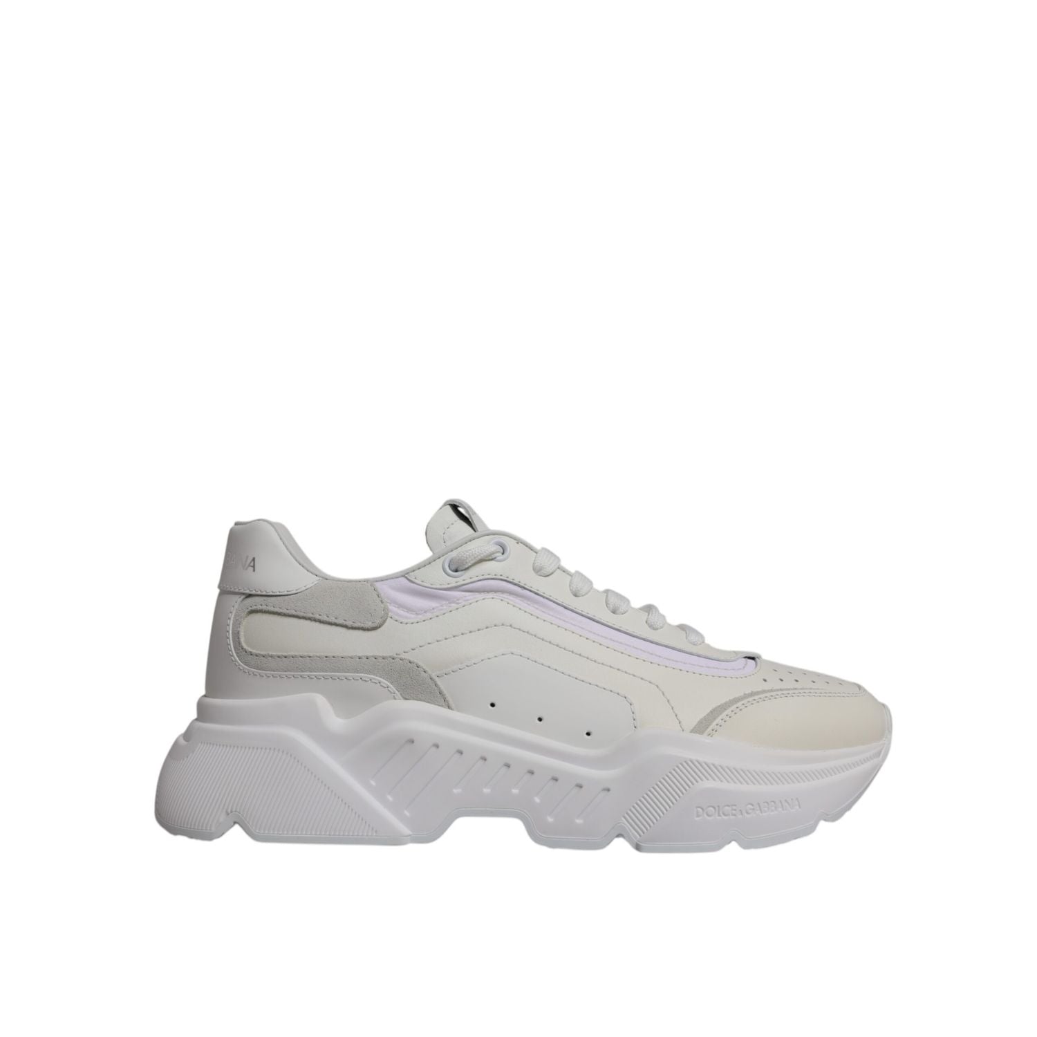 Dolce & Gabbana White Daymaster Low Top Sneakers Shoes