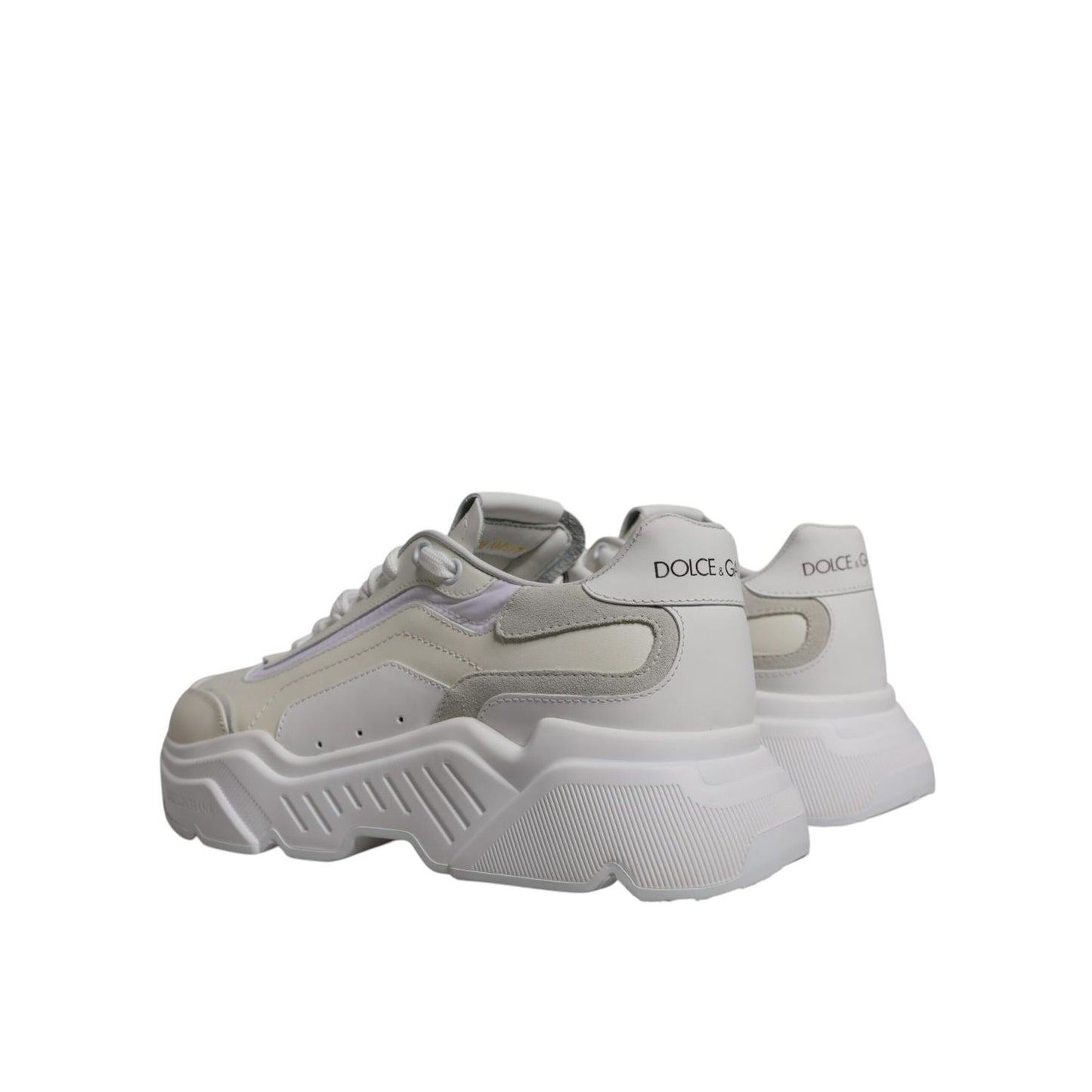 Dolce & Gabbana White Daymaster Low Top Sneakers Shoes Dolce & Gabbana