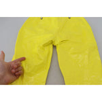 Dolce & Gabbana Yellow High Waist Skinny Women Trouser Pants with discoloration