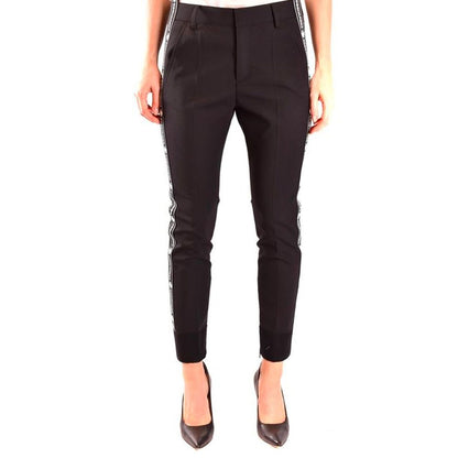 Dsquared² Black Wool Dress Pants 1728,40,42,75611013280,Black,Clothing,Dress Pants - Pants - Clothing,Dsquared²,New with tags,Pants - Clothing,Women