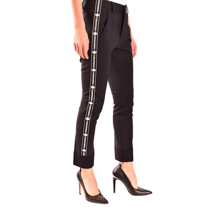 Dsquared² Black Wool Dress Pants 1728,40,42,75611013280,Black,Clothing,Dress Pants - Pants - Clothing,Dsquared²,New with tags,Pants - Clothing,Women