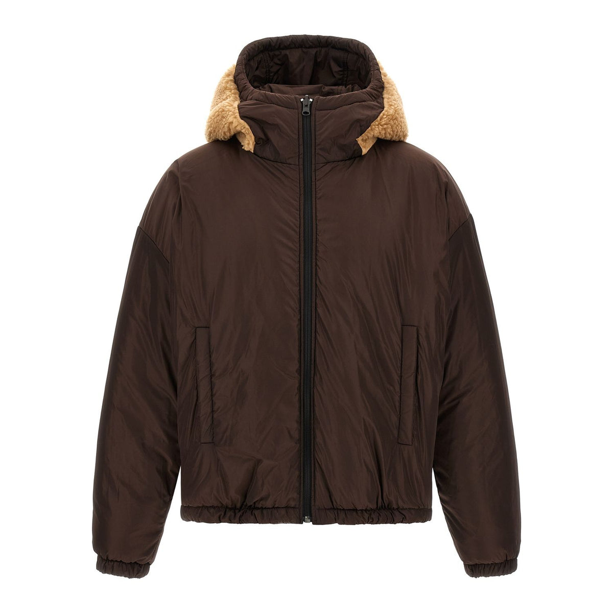 Dsquared² Brown Polyester Bomber