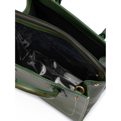 Dsquared² Green Leather Tote Bag Dsquared²