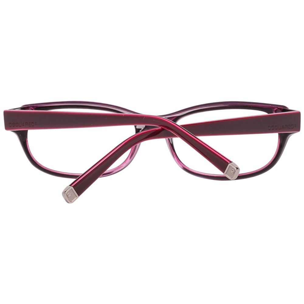 Alt Tag: Dsquared² Purple Metal Frames with 51/16/135 mm dimensions for women, DQ5022-083-51, stylish and modern design glasses.