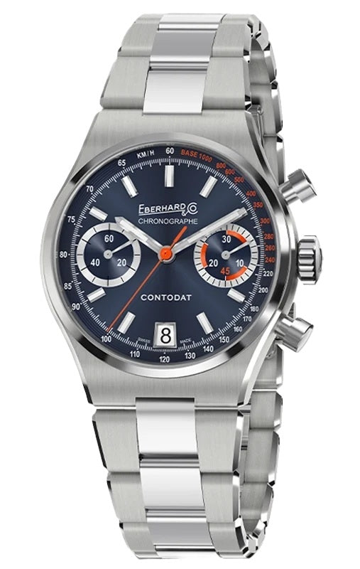 EBERHARD Mod. CONTODAT CHRONOGRAPHE Gent,LUXURY WATCHES,Wristwatch