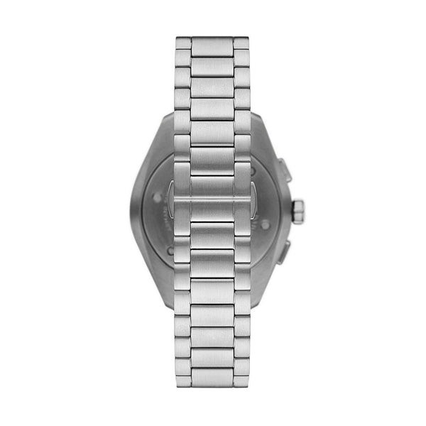 EMPORIO ARMANI MOD. AR11480 stainless steel wristwatch with quartz movement, mineral dial, 5 ATM water resistance, official packaging.