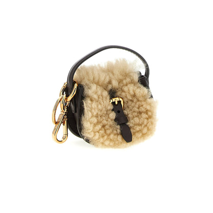 Etro Multicolor Calfskin Keychain