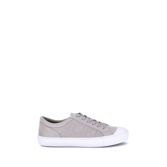 Fendi Beige Rubber Low Top Sneakers Fendi