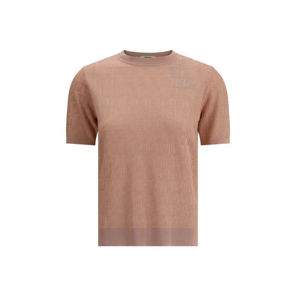 Fendi Multicolor Viscose T-Shirt