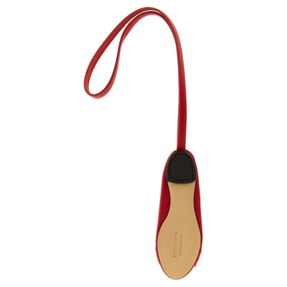 Ferragamo Multicolor Calfskin Keychain