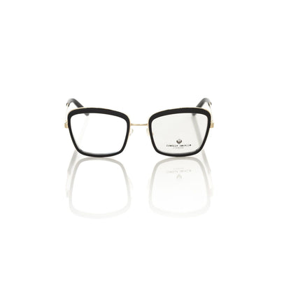 Frankie Morello Black Metallic Women's Eyeglass Frame