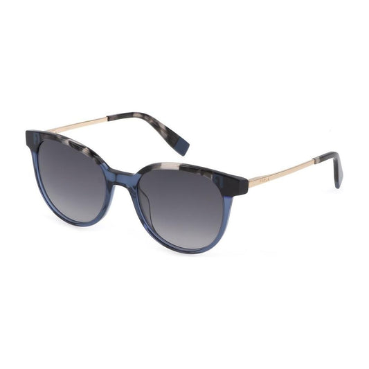 Furla Furla Blue Acetate Sunglasses FUSFU60253AGQXAC 1728,Blue,Furla,New with tags,Sunglasses for Women - Sunglasses,Women