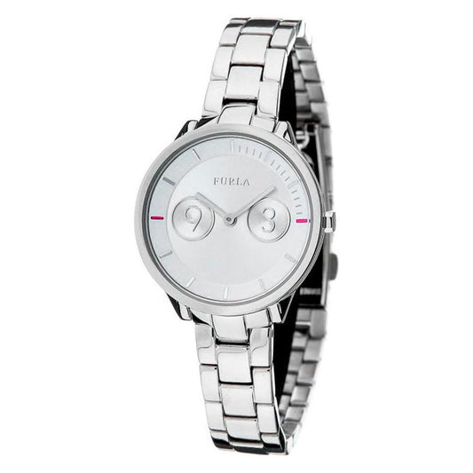 Furla Furla Silver Steel Watch FUR4253102509AC 1728,Furla,New with tags,Silver,Watches for Women - Watches,Women