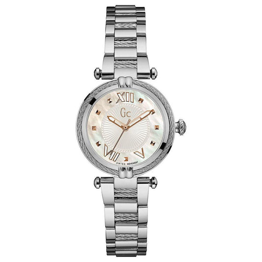 GC GC Silver Stainless Steel Watch 1728,67434610848,GC,New with tags,Silver,Watches,Watches for Women - Watches,Women GCY18001L1AC