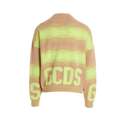 GCDS Multicolor Cotton Cardigan
