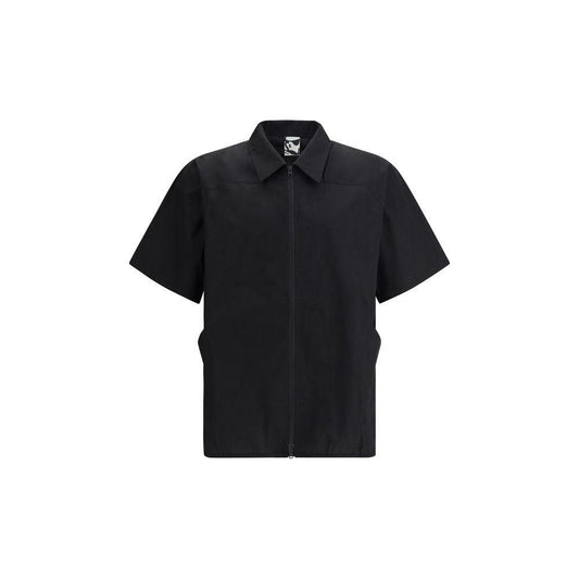 GR10K GR10K Zipped Shirt 1728,72470364320,Black,Clothing,GR10K,L,M,Men,Men - Clothing,New with tags,S,Shirts - Men - Clothing GR-BG127084DI35-L