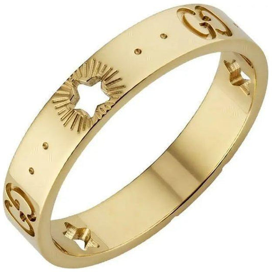 GUCCI Ring Mod. ICON Ring GUCCI JEWELS Tan