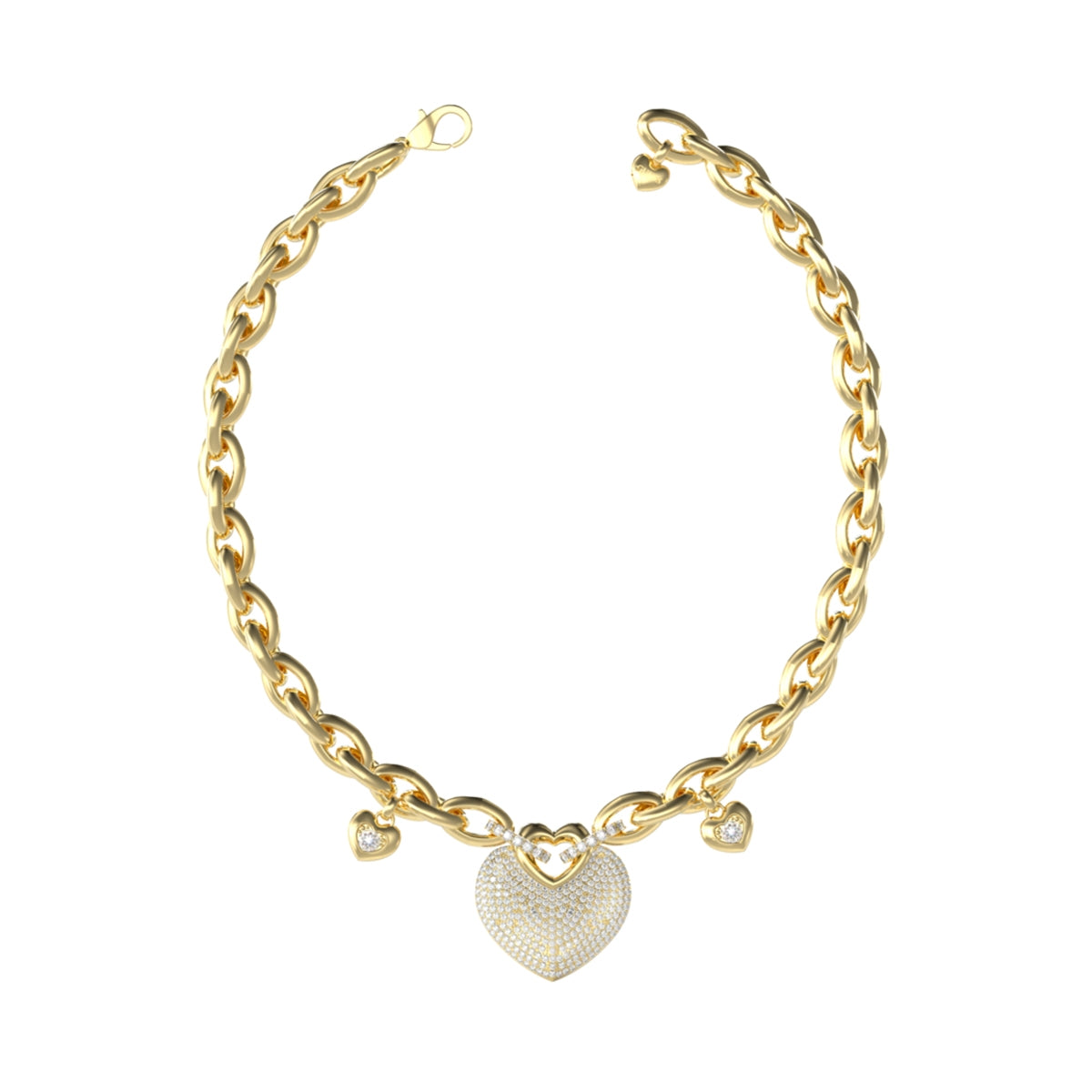 GUESS JEWELS JEWELRY Mod. JUBN05205JWYGT-U DESIGNER FASHION JEWELLERY