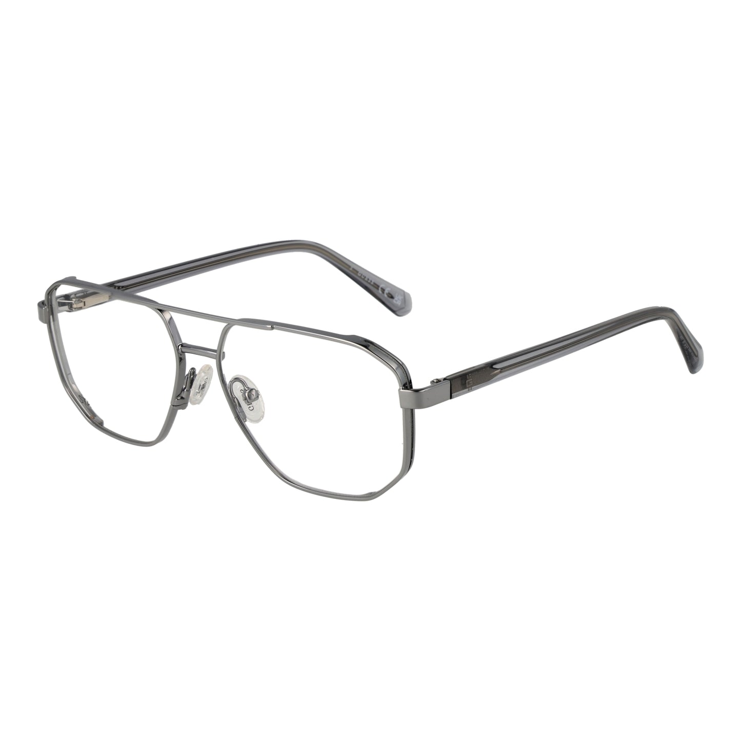 Gent's eyeglasses GUESS MOD. GU50135 55008 with metal frame, classic style.