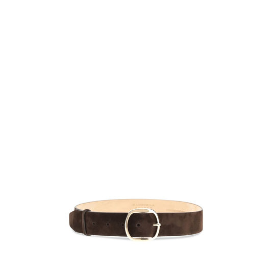 Gabriela Hearst Elster Belt in leather with metal buckle and minimalist design, AW25 season accessory, made in Italy