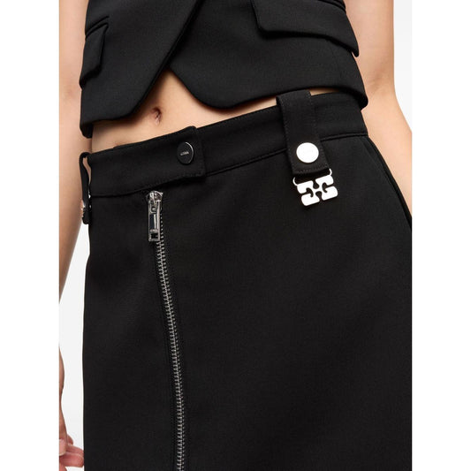 Ganni Ganni Bonded Crepe Skirt LDin,Spring - Summer 2025,Trending,Women,Women > Clothing,Women > Clothing > Skirts,Yes Eu W0240099-P25