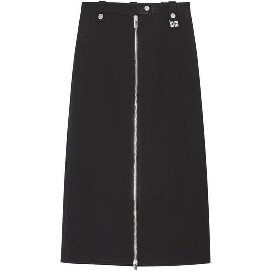 Ganni Ganni Bonded Crepe Skirt LDin,Spring - Summer 2025,Trending,Women,Women > Clothing,Women > Clothing > Skirts,Yes Eu W0240099-P25