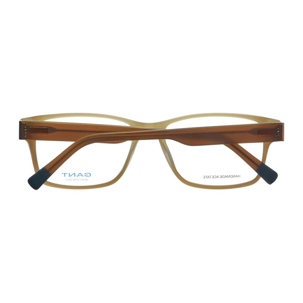 Gant Brown Acetate Frames, model G3005-MBRN-55, front view showcasing design and style