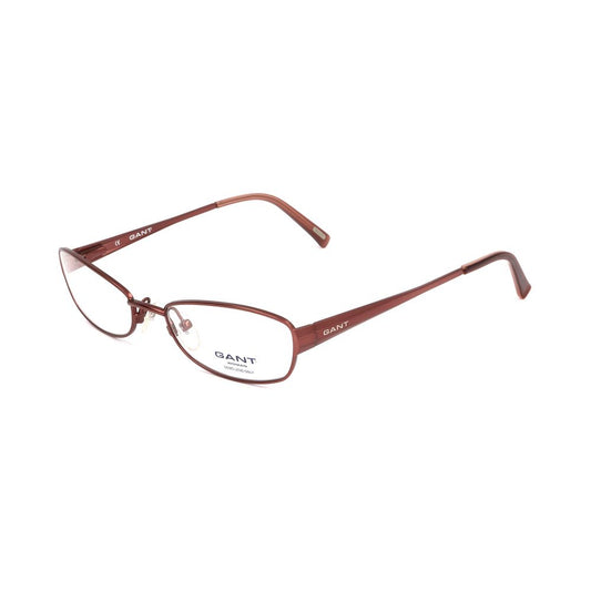 Gant Brown Plastic Frames, unisex eyeglasses with 51/17/135 mm dimensions, in durable plastic and brown color.