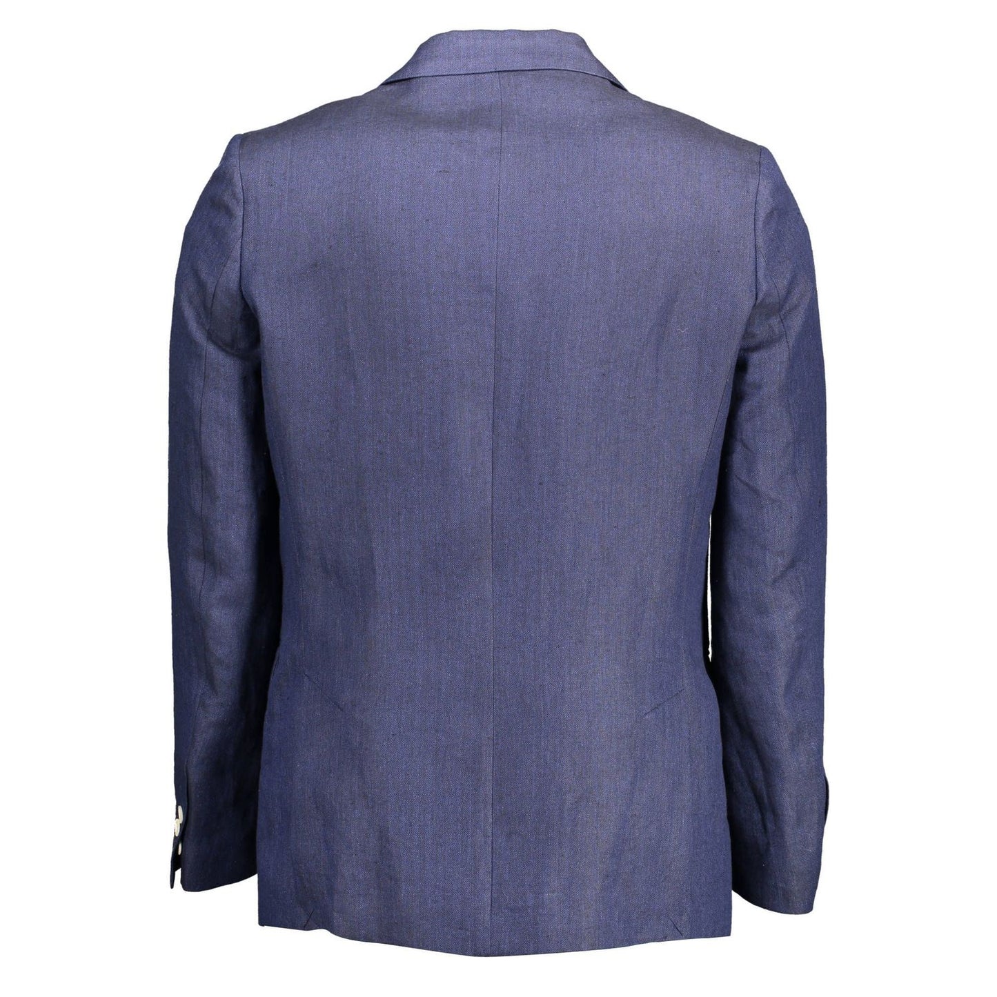 Gant Elegant Blue Linen Classic Jacket
