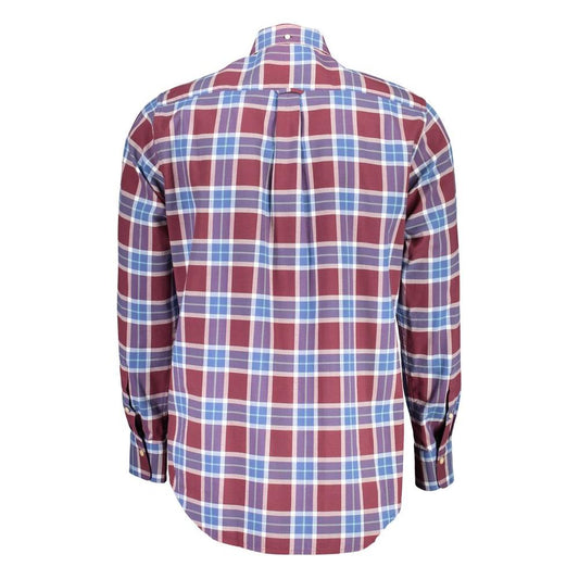 Gant Gant Purple Cotton Men Shirt GA-6848-S 1728,67403481248,Gant,Men,New with tags,Purple,S,Shirts - Men - Clothing