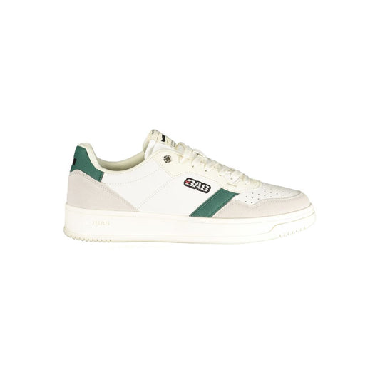 Gas Black Polyester Men Sneaker1728,67403481248,Athletic - Sneakers - Shoes,EU41/US8,EU42/US9,EU43/US10,EU44/US11,EU45/US12,EU46,Gas,Men,New with tags,Shoes,Sneakers - Shoes,White