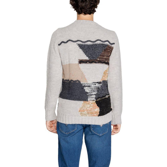 Gianni Lupo Gianni Lupo Beige Acrylic Sweater GI-14787000127-IT54 | XXL 1728,71956299936,Beige,Gianni Lupo,IT54 | XXL,Men,New with tags,Sweaters - Men - Clothing